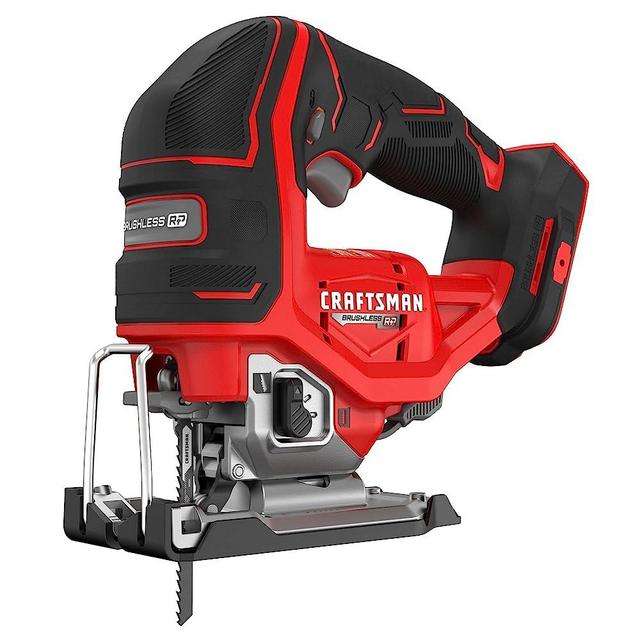 CRAFTSMAN V20 RP Cordless Jig Saw, 3 Orbital Settings, Up to 3,200 SPM, Variable Speed Keyless, Bare Tool Only (CMCS650B)