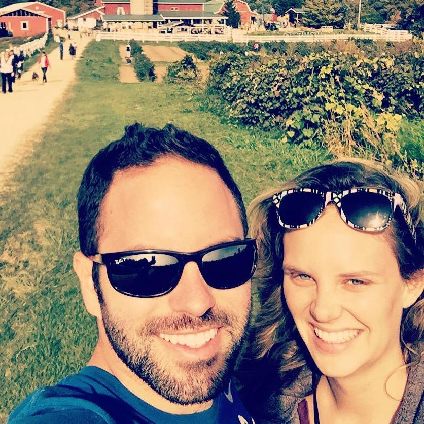 First trip together to Madison, Wisconsin to visit Will's brother