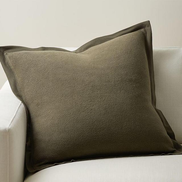 Cozy Fleece Pillow Cover, 22" x 22", Cloud Blue