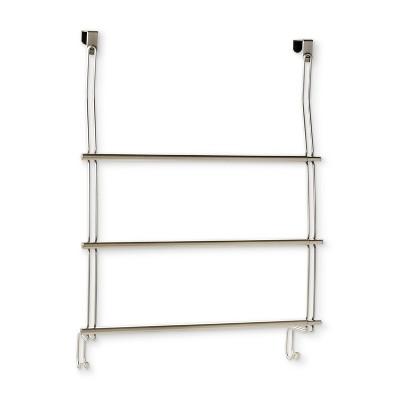 Expandable Over-The-Door Towel Rack Over-The-Door Hook Silver - Threshold™