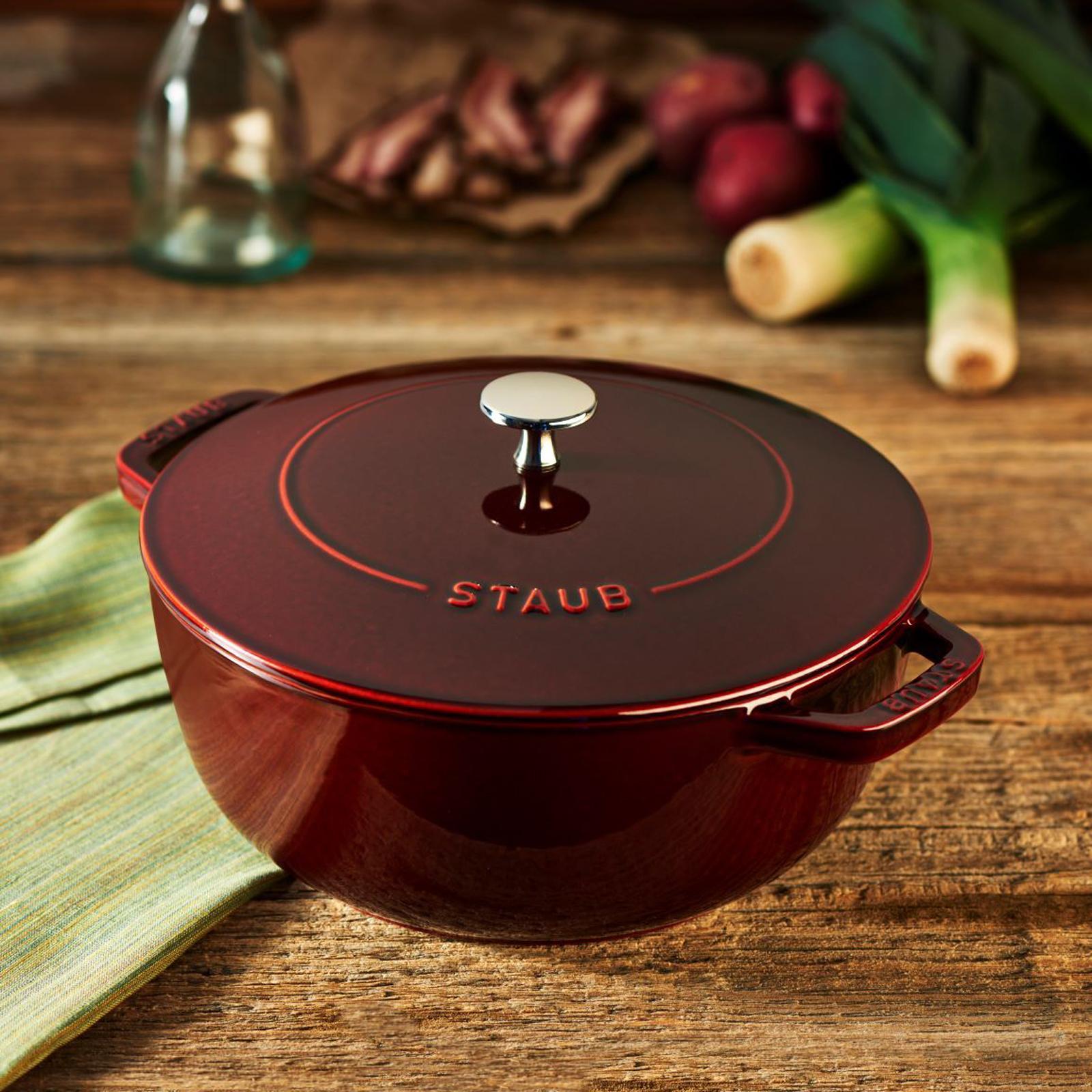 Staub Cocotte Tall 5 QT. Cherry - Spoons N Spice