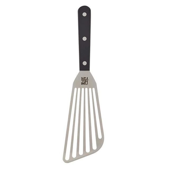 Sabatier, Black Flex Turner, 5154546 Triple Rivet Stainless Steel Angled Fish