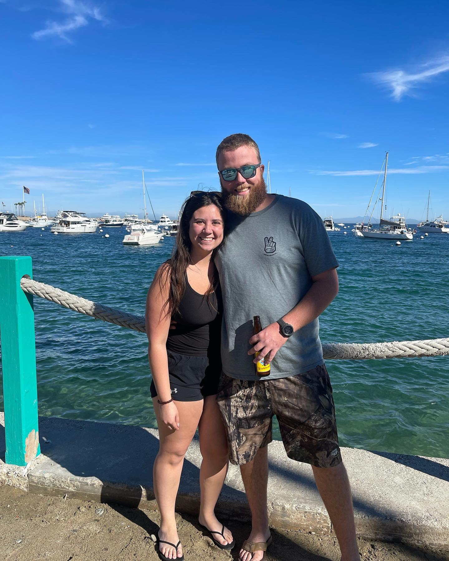 Took the big boat Miss Behaven to Catalina Island