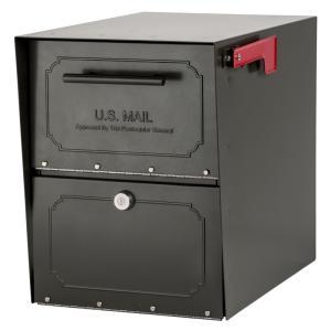 Oasis Classic Locking Post Mount Parcel Mailbox with High Security Reinforced Lock
