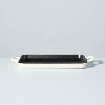 Enameled Cast Iron Griddle Sour Cream - Hearth & Hand™ with Magnolia