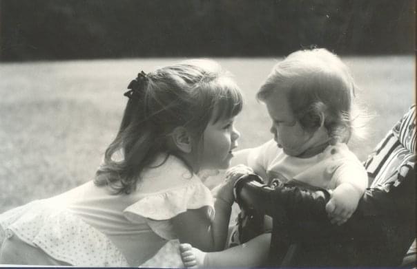 Christian and his sister Arielle