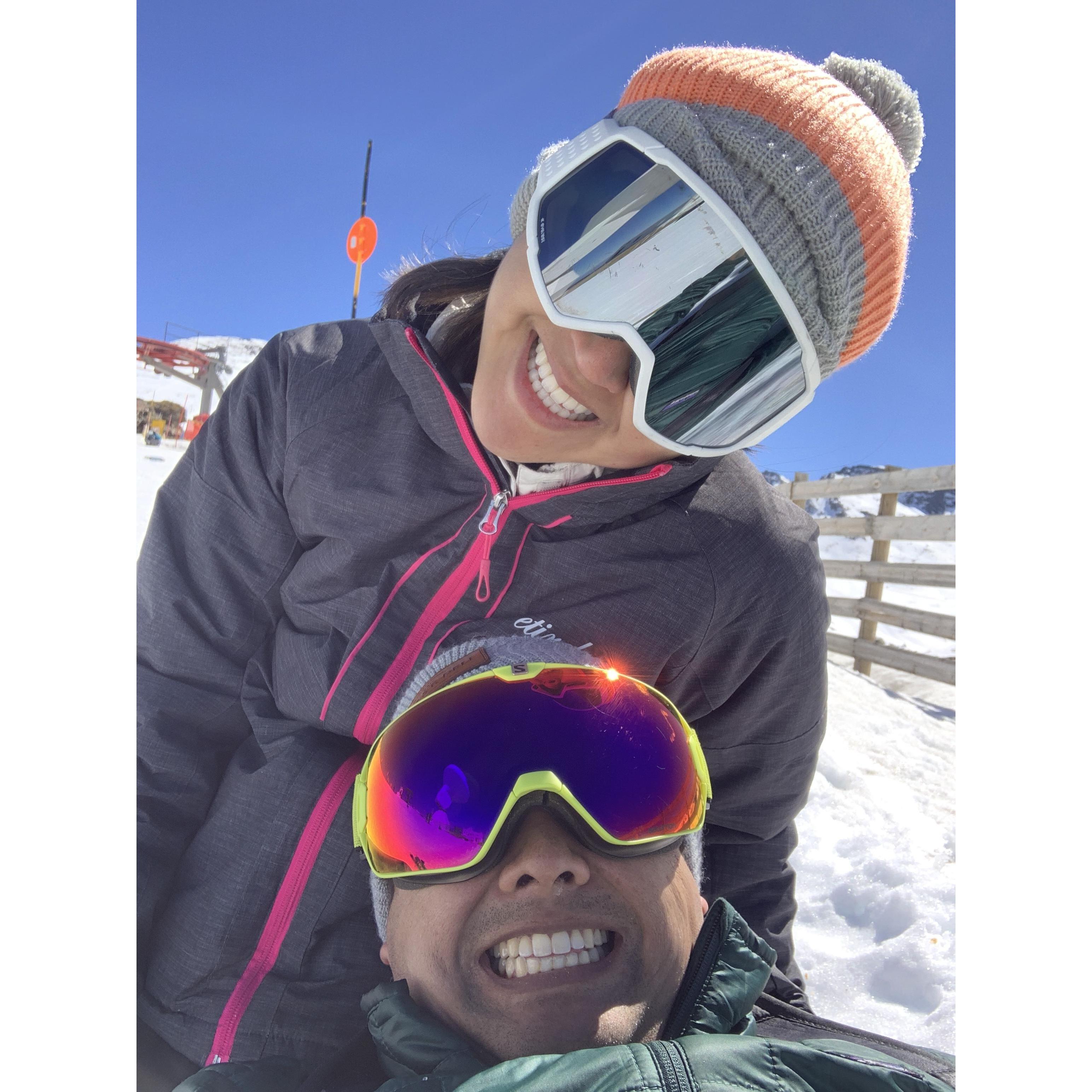 Skiing and snowboarding in Spain (2019)