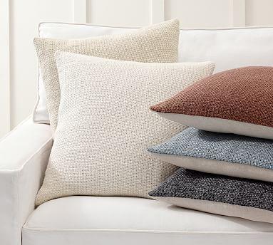 Pottery Barn Faye Linen Textured Throw Pillows