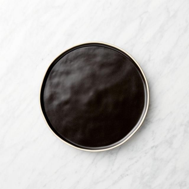 Sloan Black Salad Plate