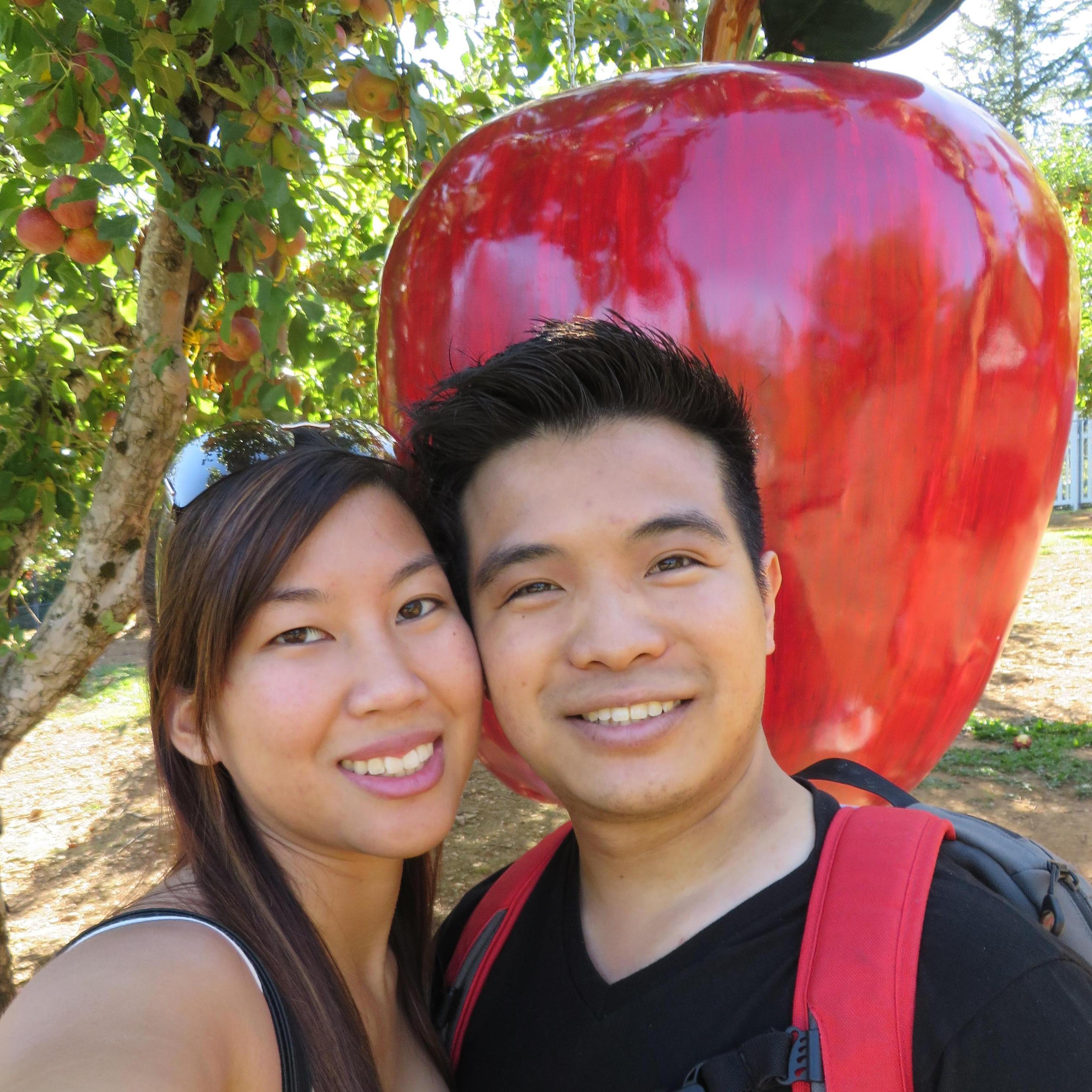 First time together at Apple Hill and third official date (October 2014)
