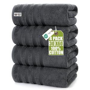 Utopia Towels 4 Pack Premium Extra Large Bath Towels Set
