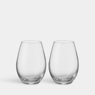 More Stemless Wine Glass, Set of 2