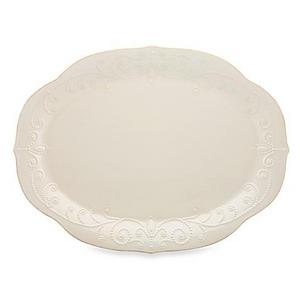 Lenox® French Perle 16-Inch Oval Platter in White