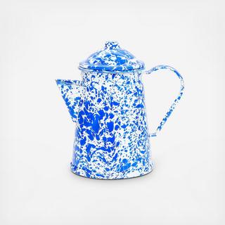 Splatter Enamelware Coffee Pot