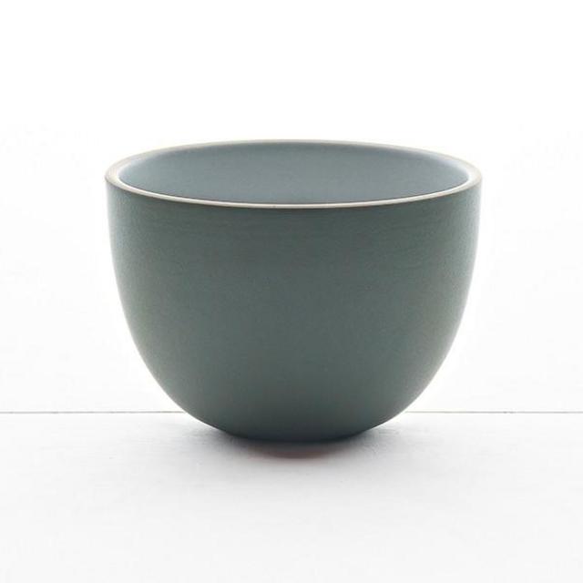 Deep Serving Bowl, in Sequoia & Hydrangea - Heath Ceramics