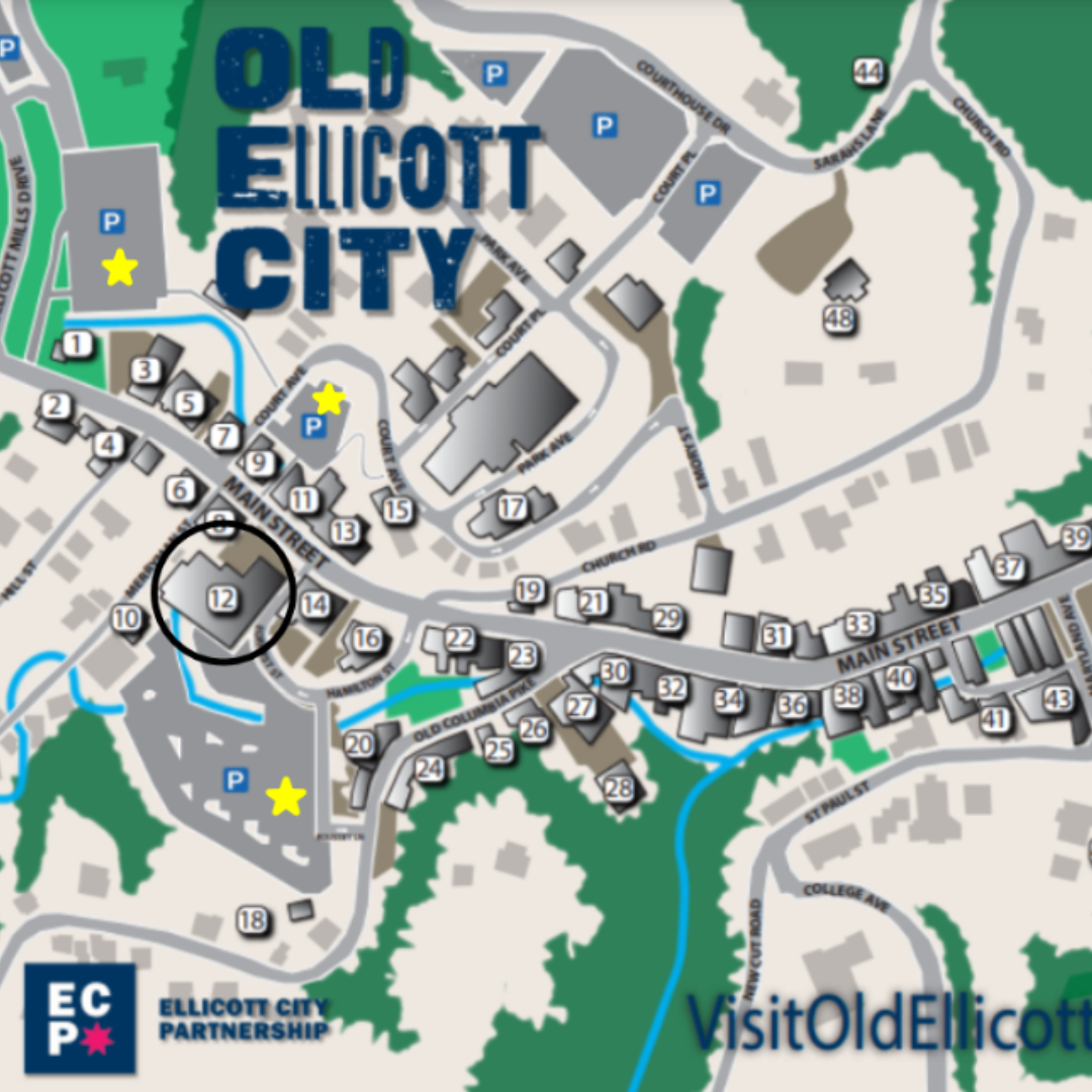 Here is a map for parking! The venue is number 12, behind the venue there is a parking lot however it will fill up quickly since it is shared. The stars show the closes parking options.