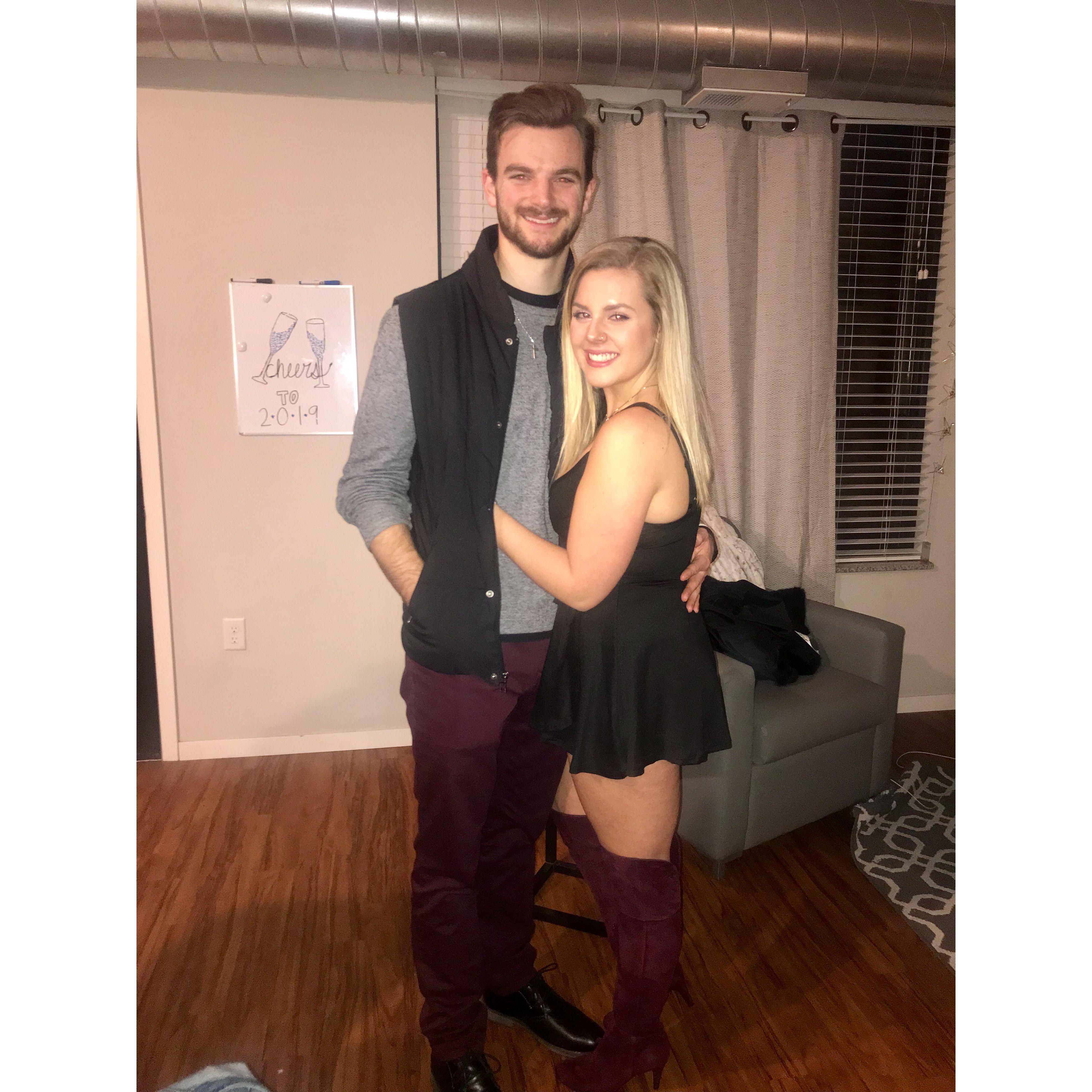 First picture together, NYE 2018/2019