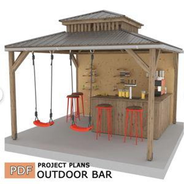 Backyard Bonfire area