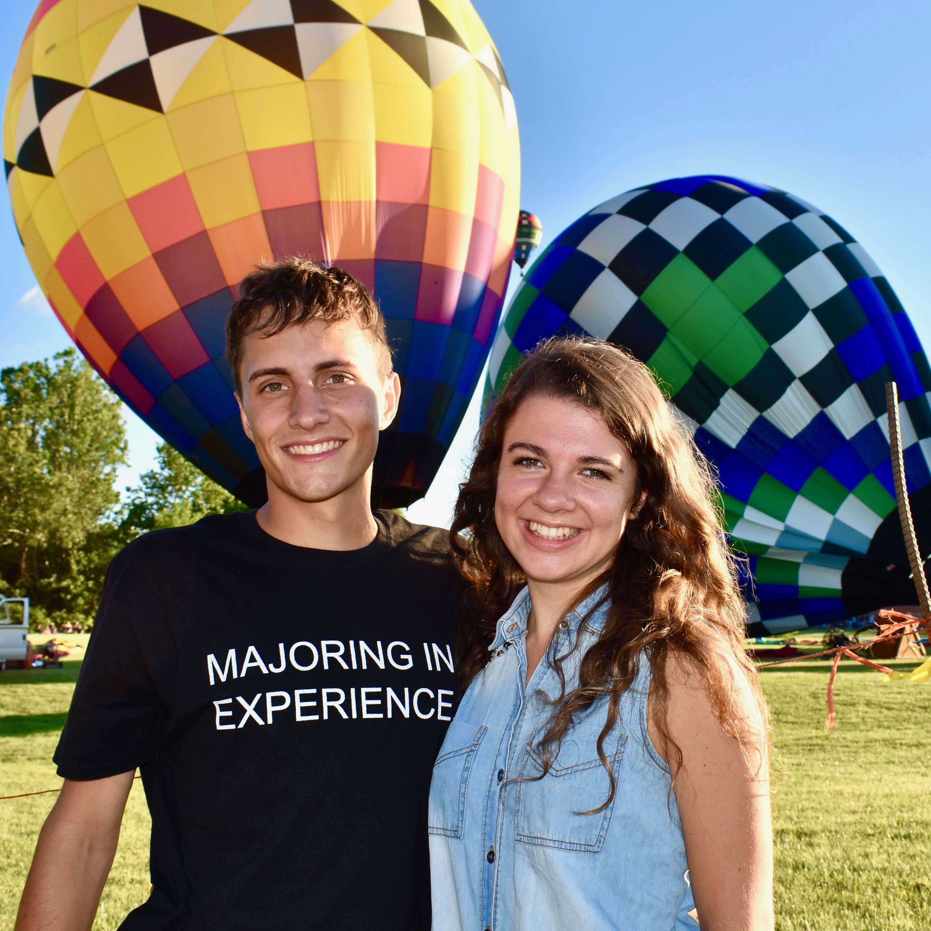 The Balloon Festival with the Madsens!!