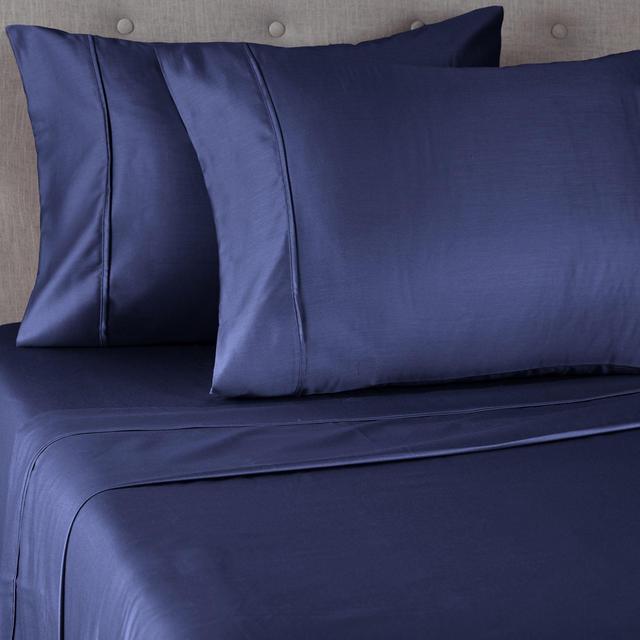 O&O by Olivia & Oliver™ 825-Thread-Count Queen Sheet Set in Navy