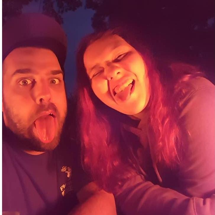 We are always being goofy together