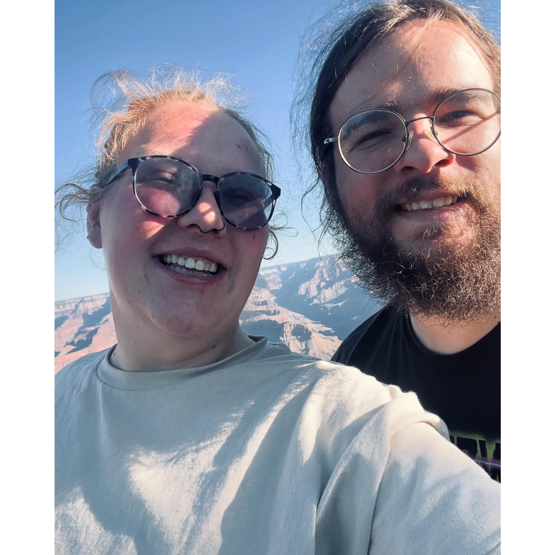 Dilan's first trip to the Grand Canyon