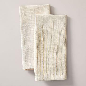 Luxe Lines Printed Napkin Set