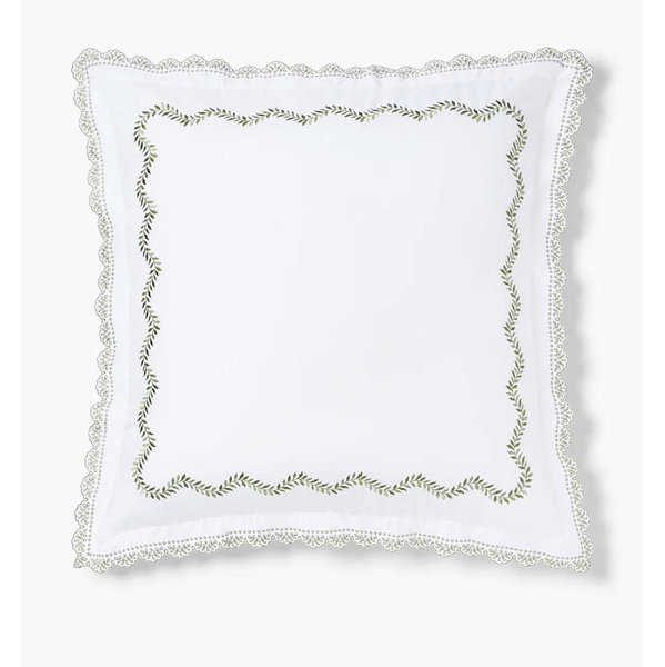 The Euro Sham - Apple Green Sloane