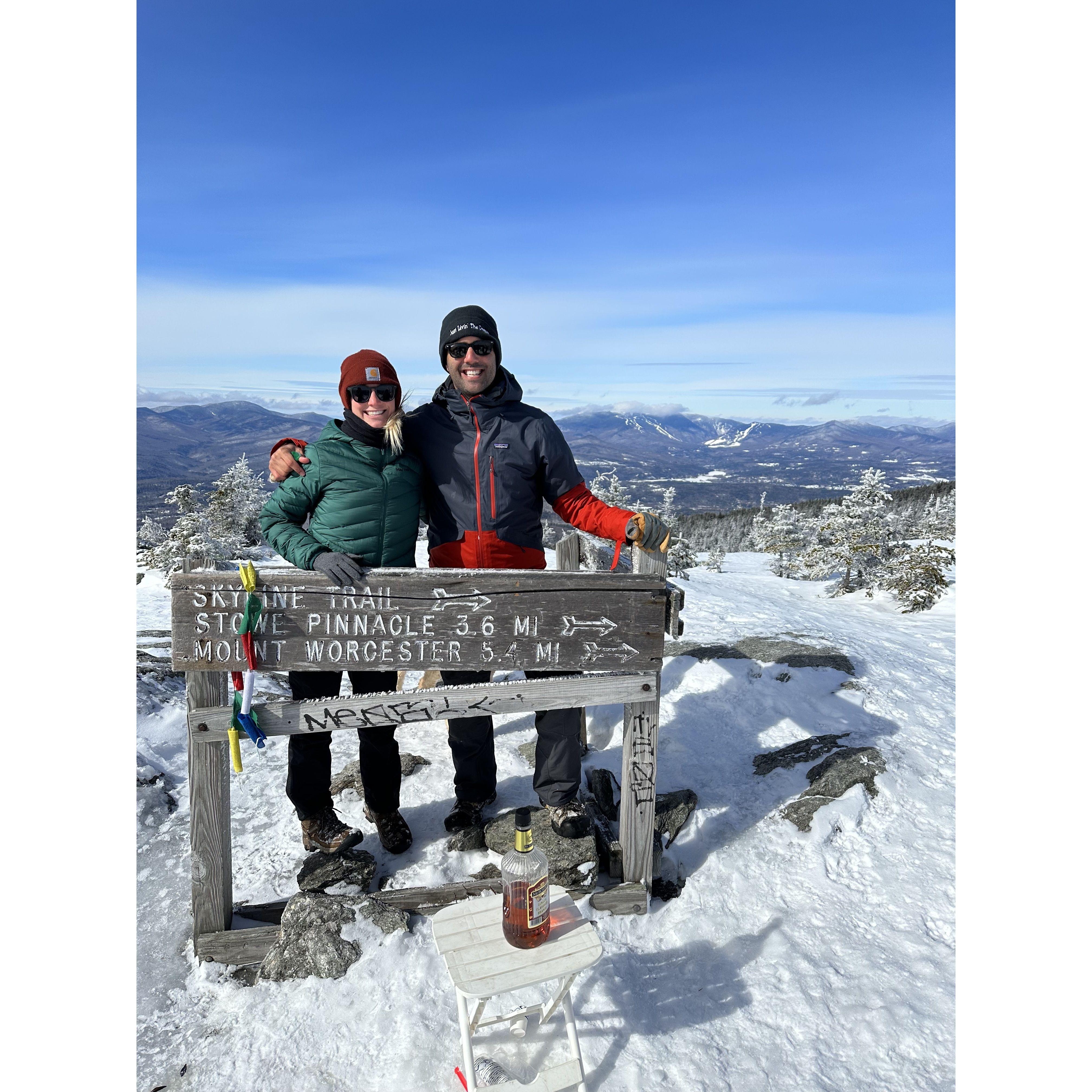 Hiking Mt. Hunger at Jan & Ruperts