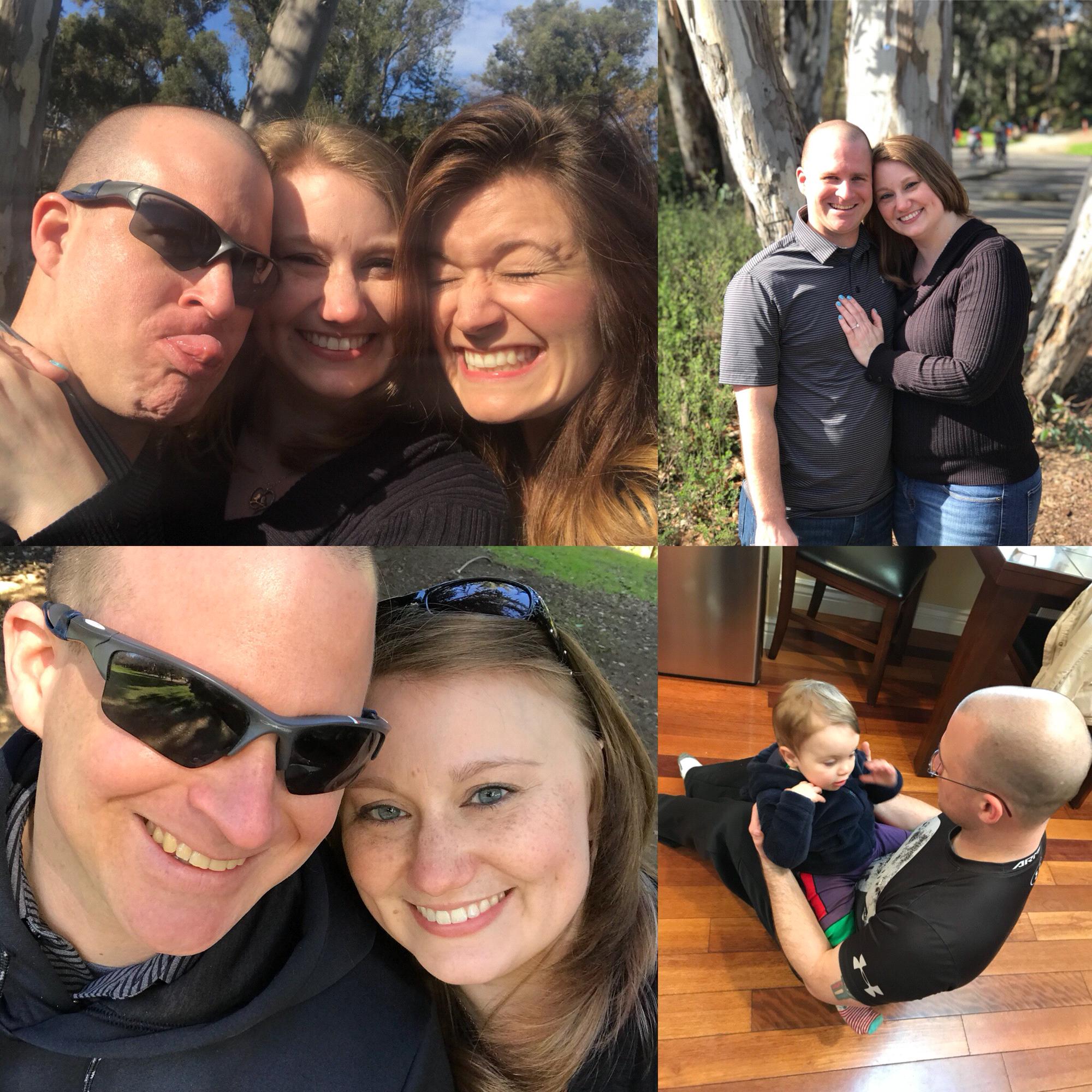 On the second to last day of their trip, the sun finally came out, and they spent a leisurely day in San Jose.