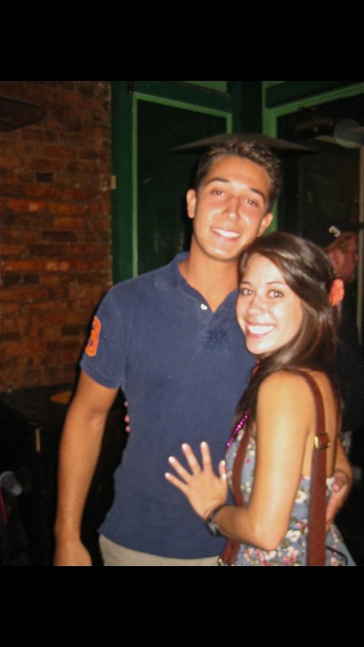 One of our very first pictures together!