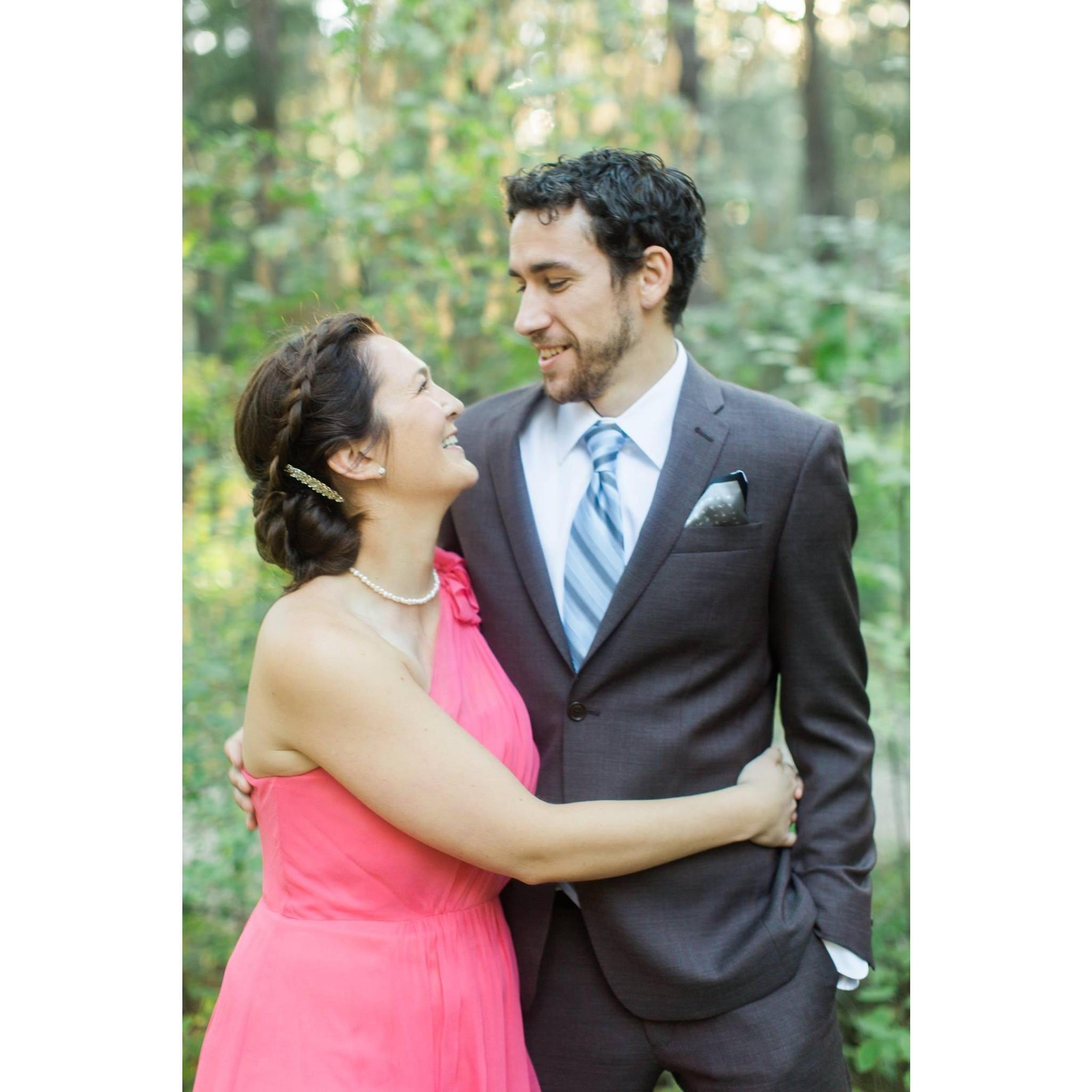 Us at Emily & Eli's Wedding