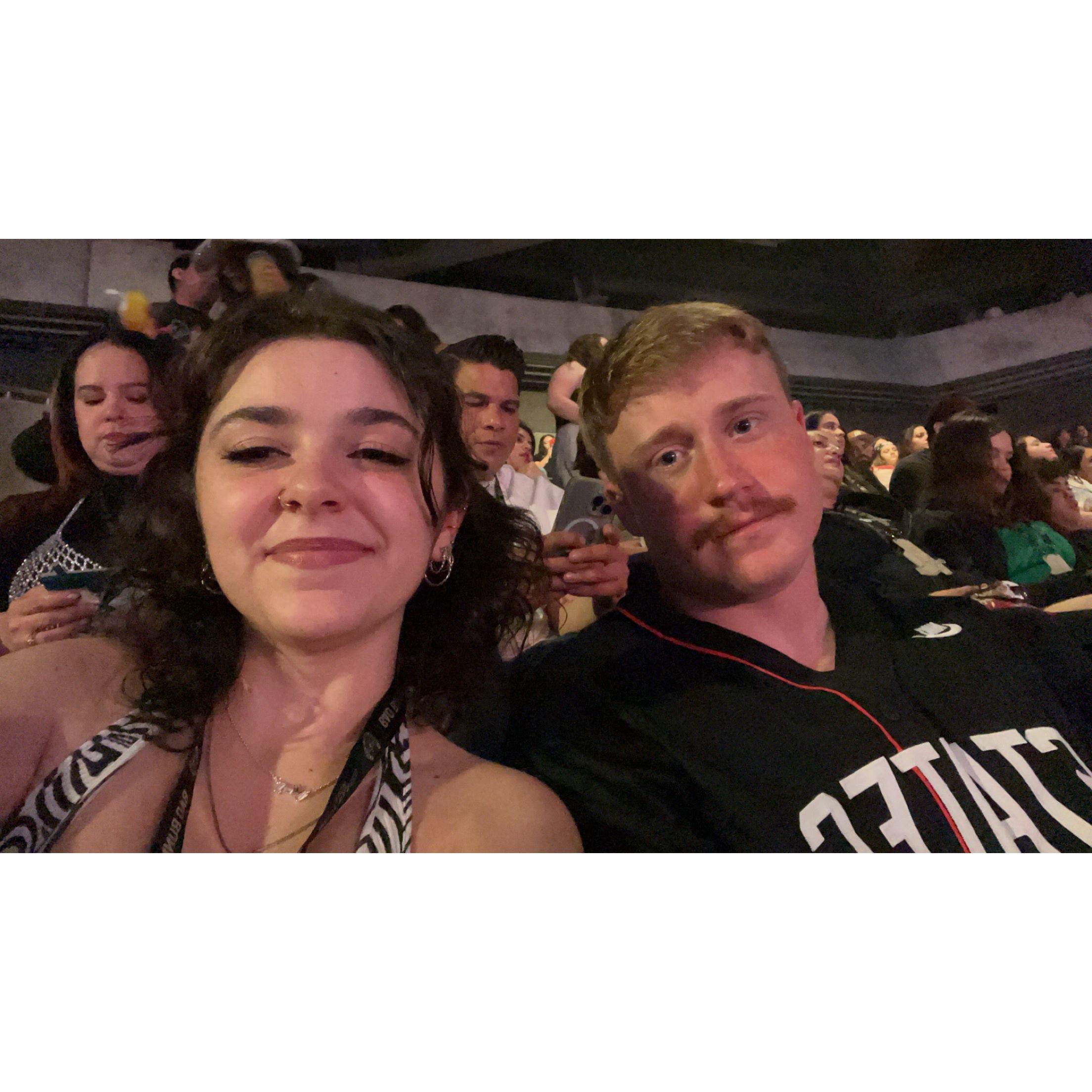 At a Bad Bunny concert in 2024!