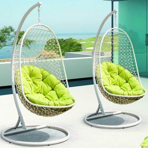 Modway Encounter Patio Stand-Alone Swing Chair in White