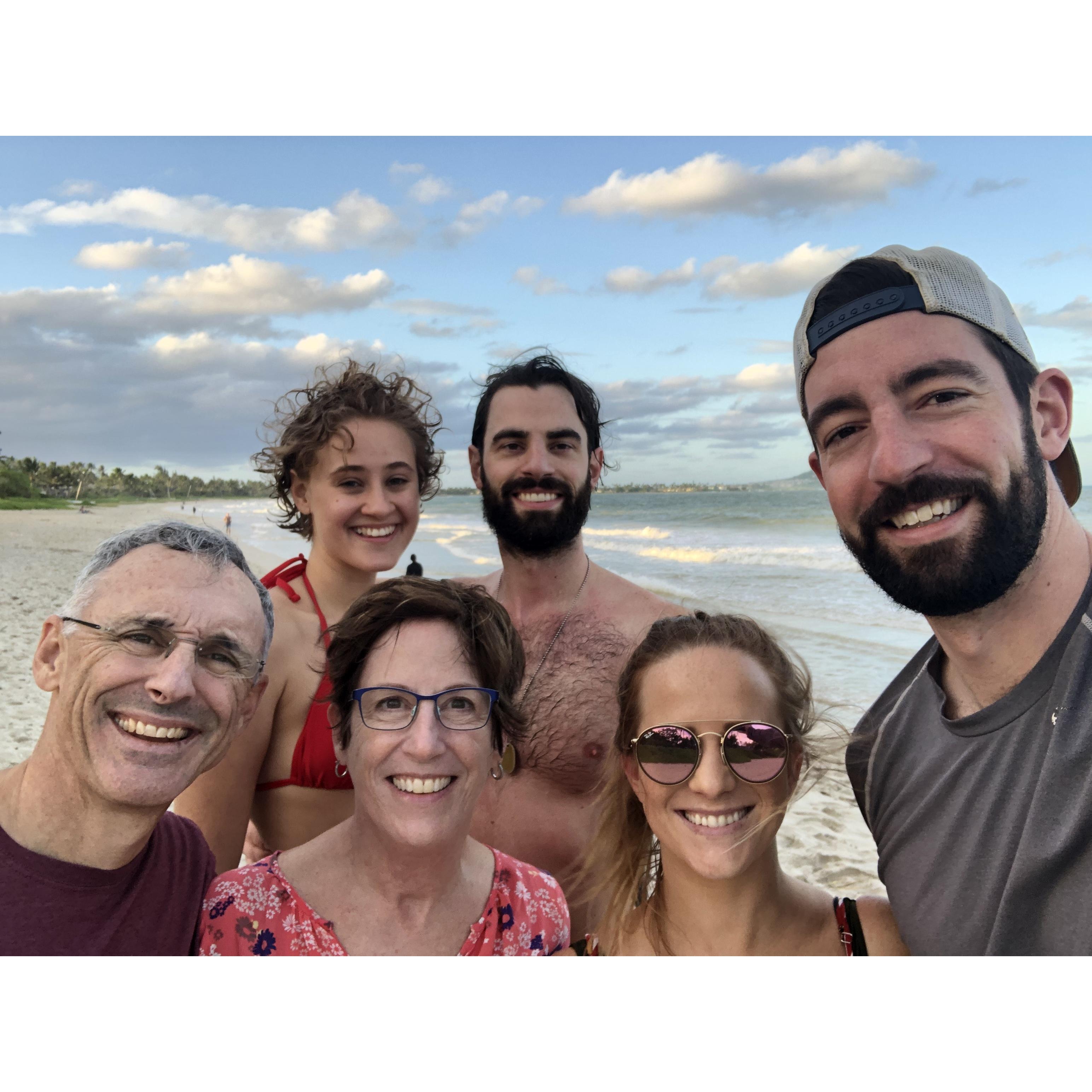 Enjoying Hawaii for Kevin's cousin, Kailyn's AMAZING wedding!