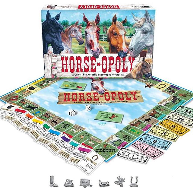 Horse-Opoly Board Game by Late For The Sky