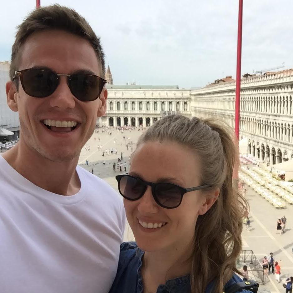 Looking out into San Marco Plaza