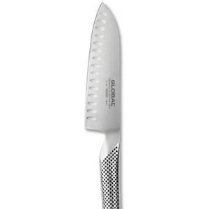 Global Classic Hollow-Ground Santoku, 7"