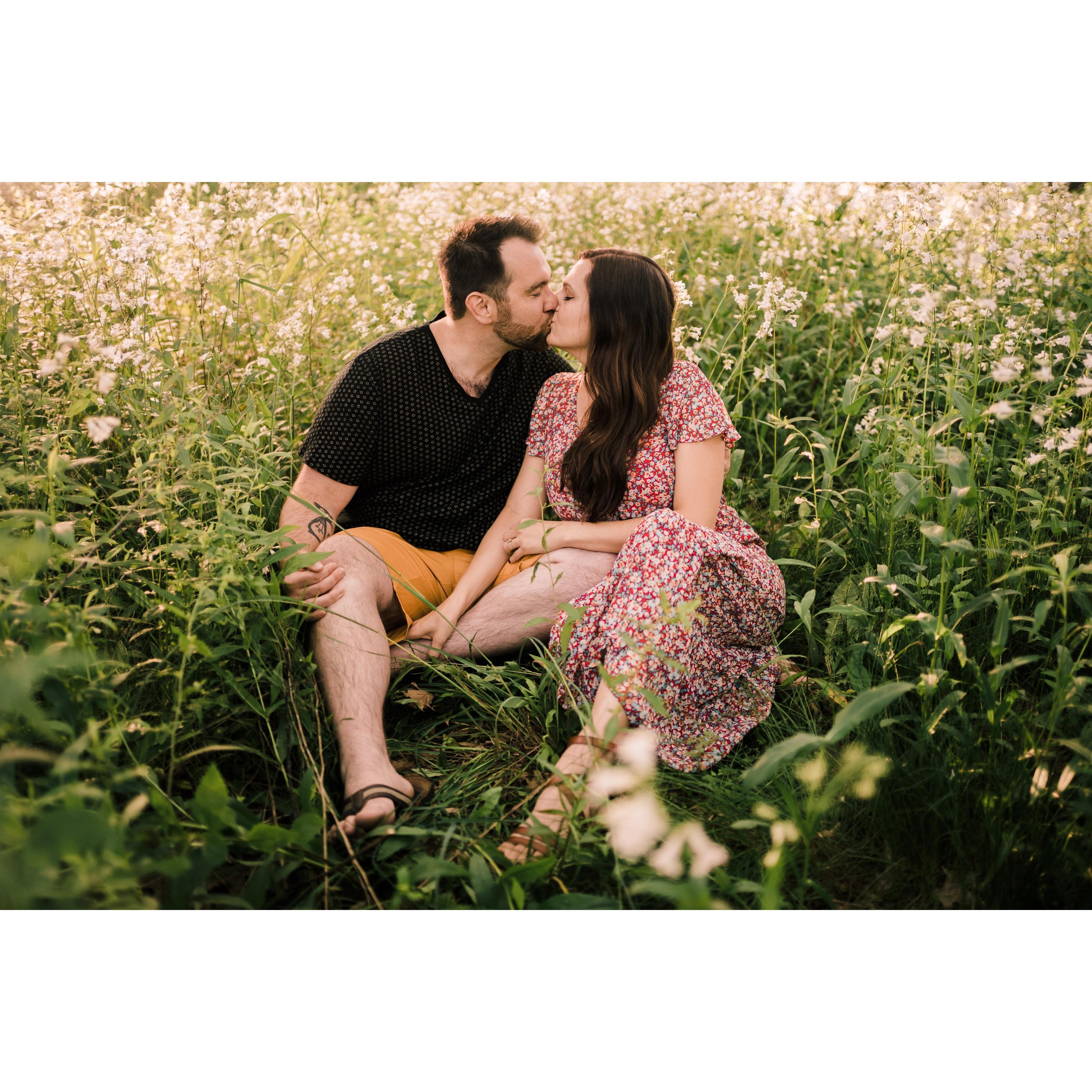 Engagement photos by Millenium Moments...Lake Ellyn, Glen Ellyn, IL.