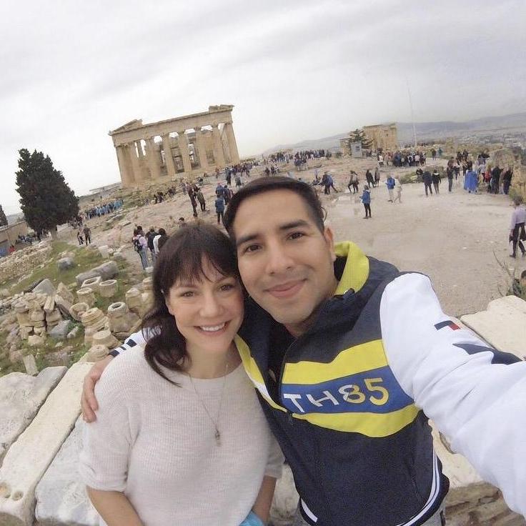 Our first international trip together in 2019! Hello Athens!