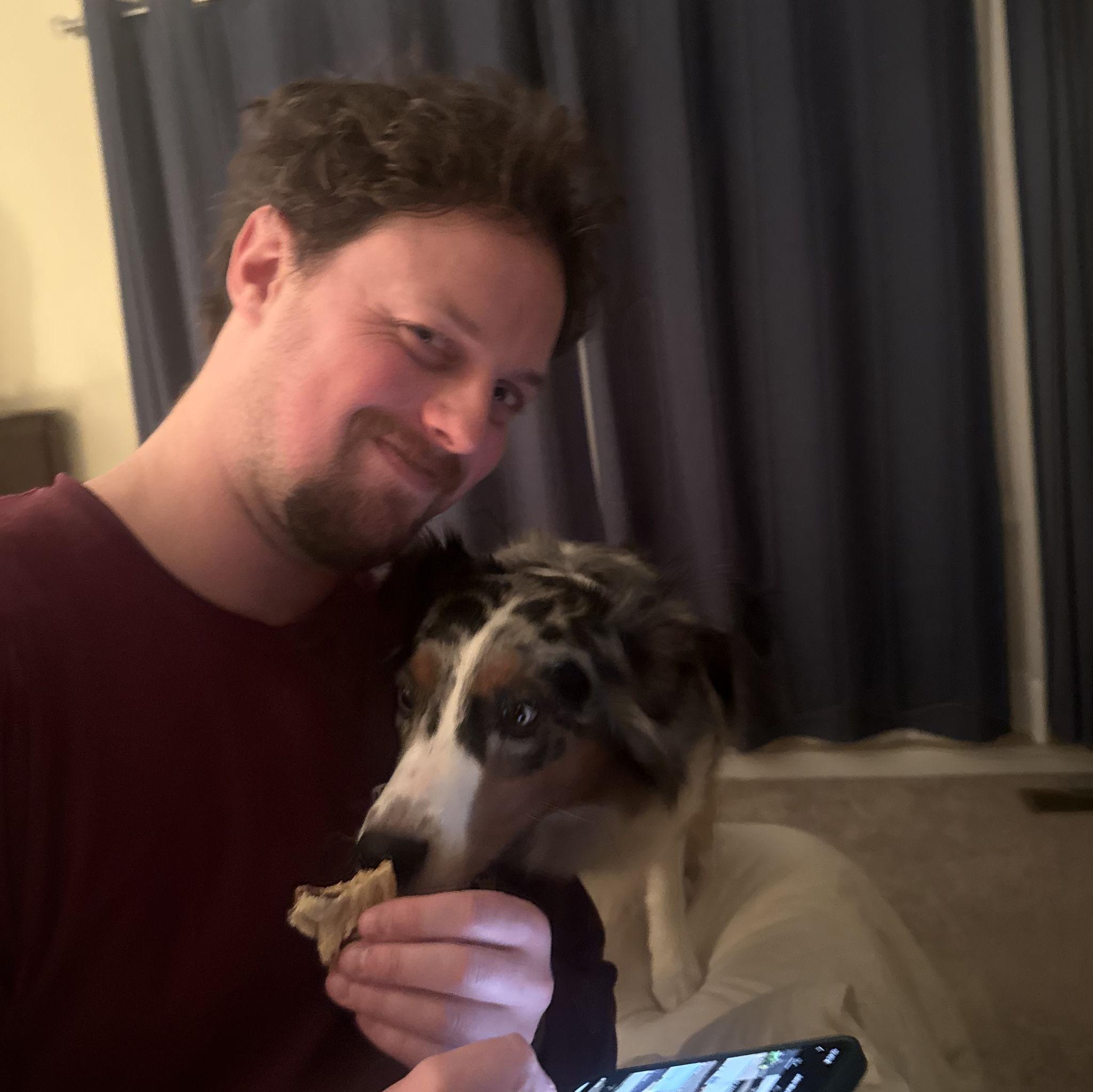 Maisy will do anything for food!