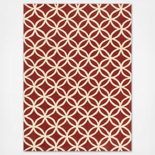 Indoor/Outdoor Venice Beach Circle Rug