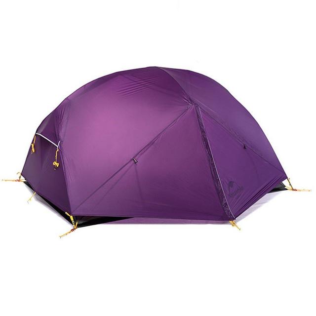 Naturehike Mongar 2 Person Backpacking Tent 3 Season Free-Standing Lightweight Hiking Tent for Outdoor Activities