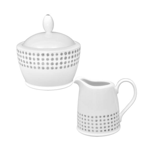 Noritake Hammock Sugar and Creamer, Set of 2
