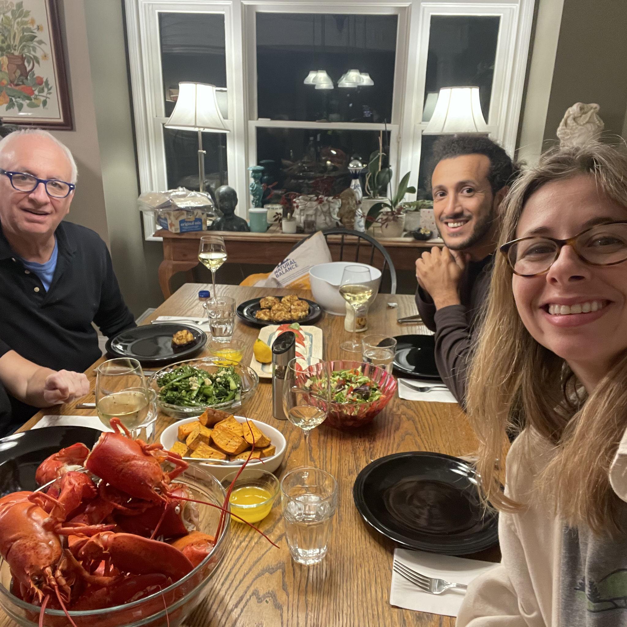 Lobster dinner on Long Island