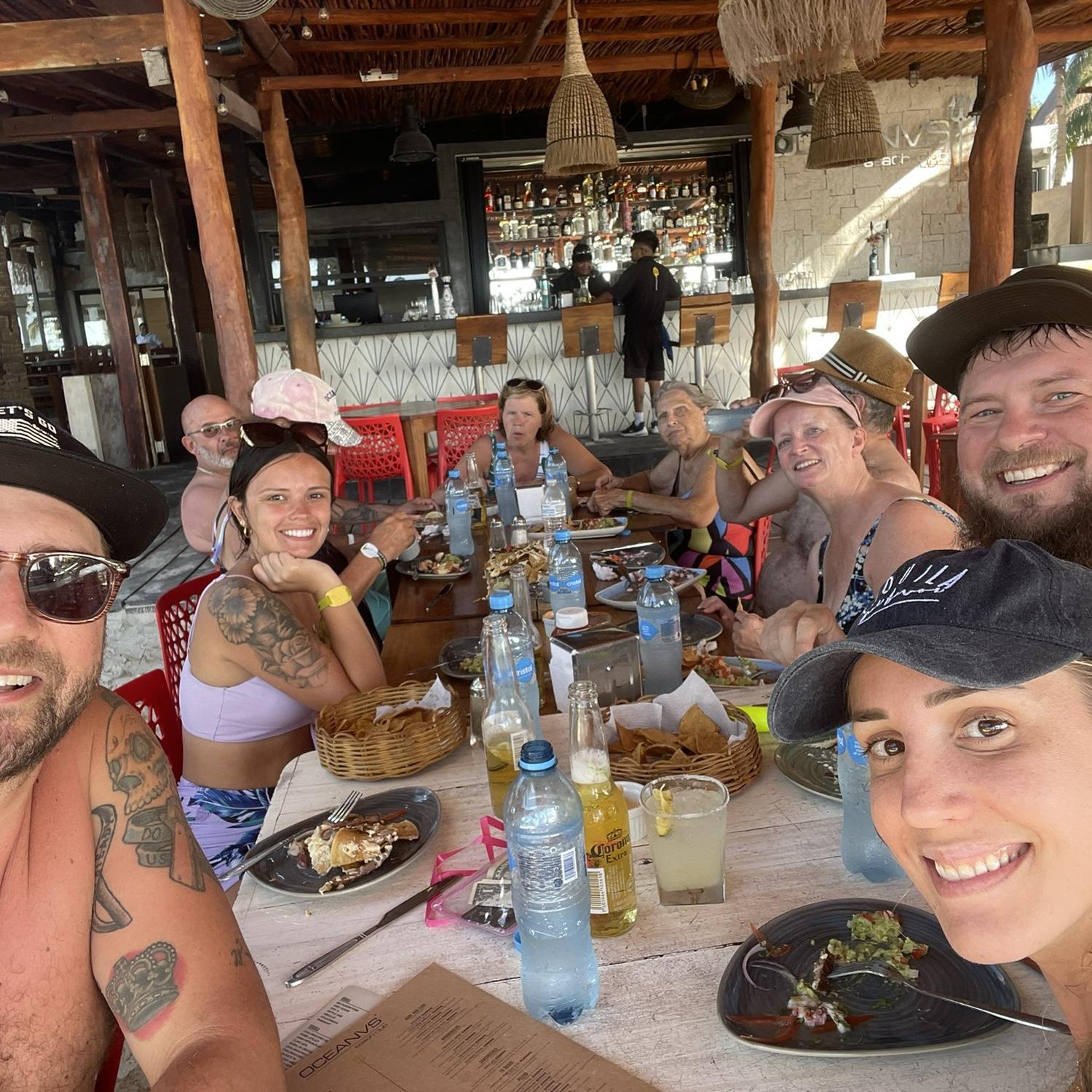 Isla Mujeres day trip with family!