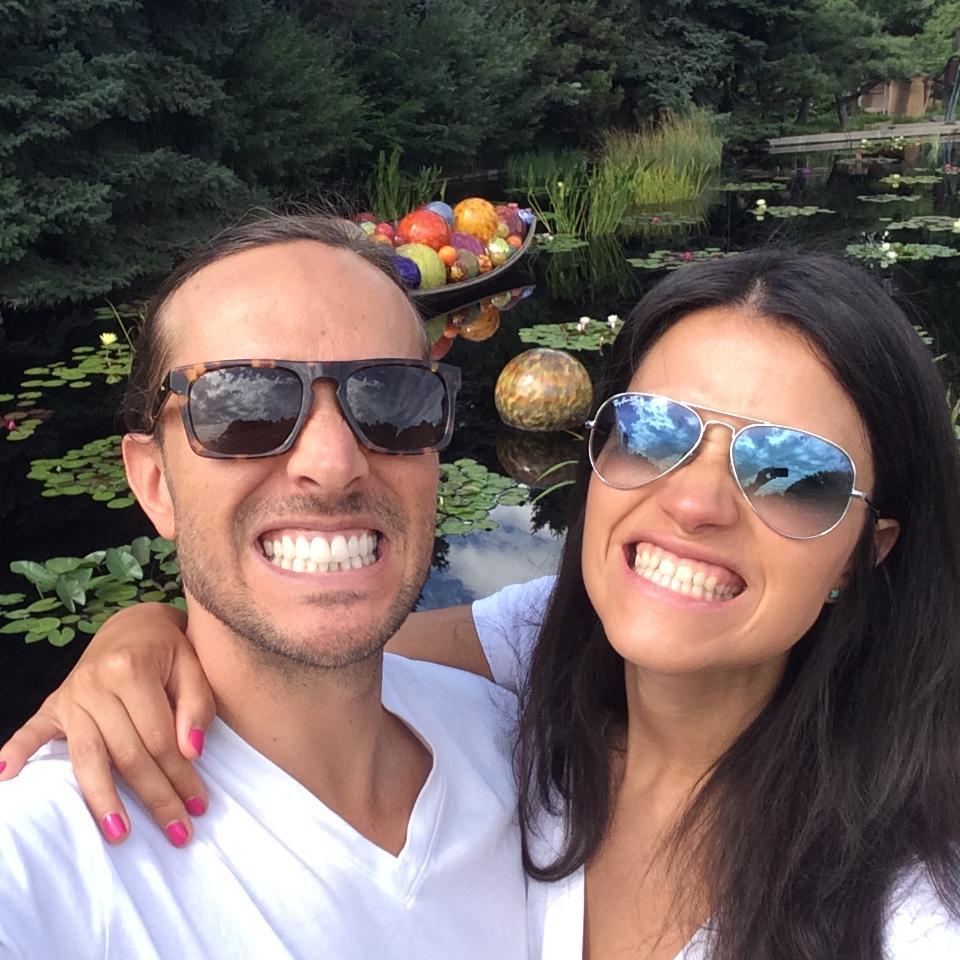 Chihuly exhibit in Denver.