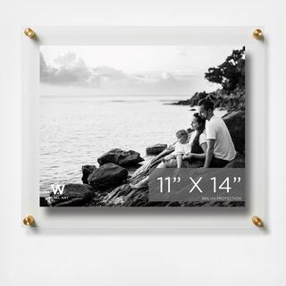 Double Panel Gold Wall Frame