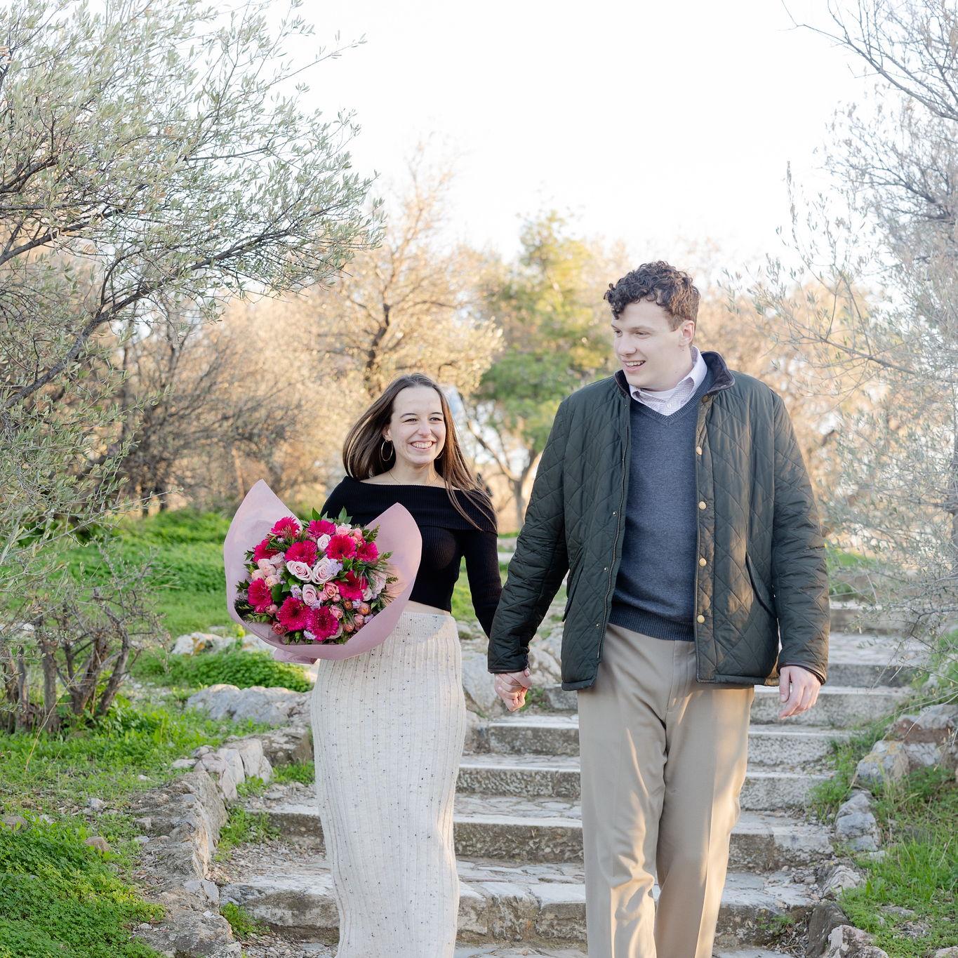 Photos from our engagement in Greece!