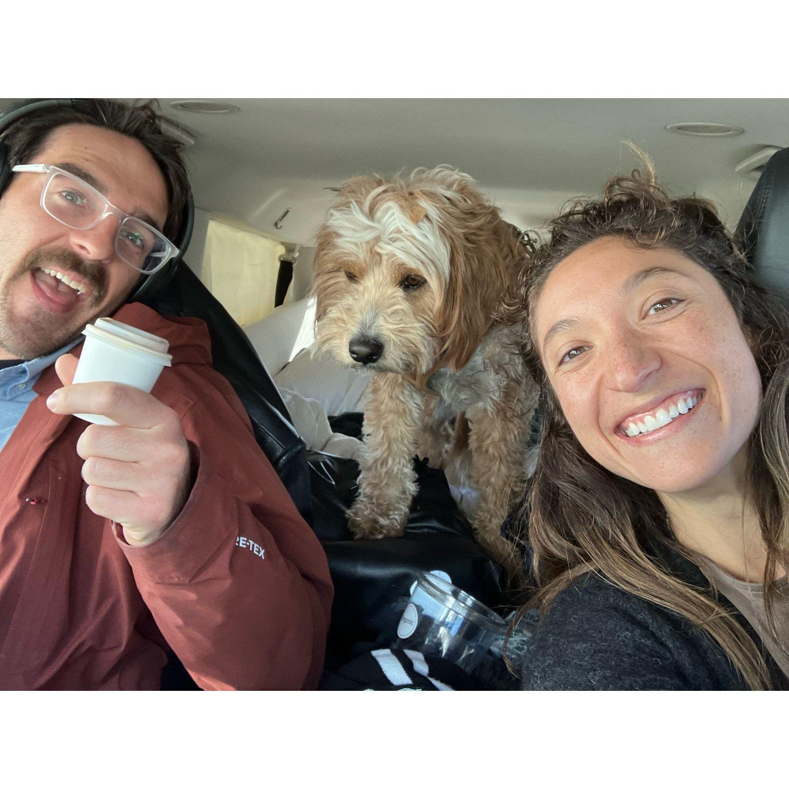 Cross country road trip to bring Benji to Philly & NJ for the first time